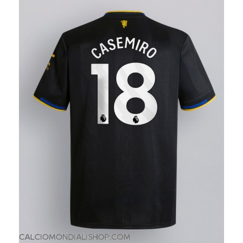 Maglie da calcio Manchester United Casemiro #18 Terza Maglia 2025-26 Manica Corta